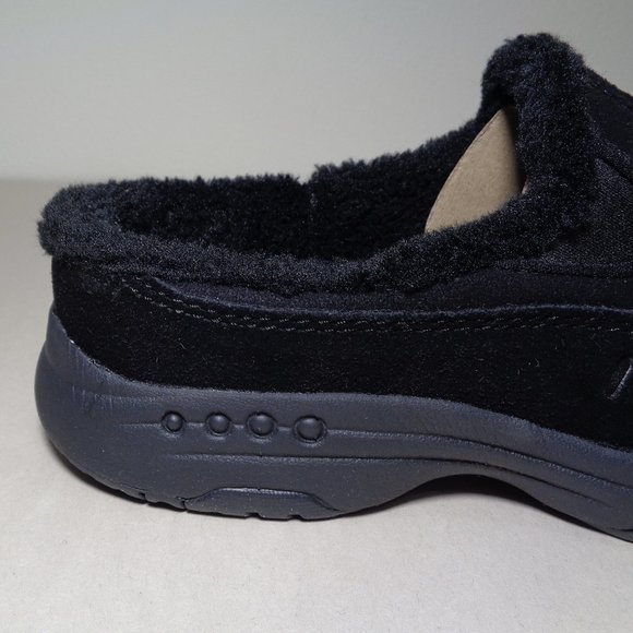 Easy Spirit Size 8.5 M TRAVELFUZZ Black Leather Mule New Women's Shoes - Picture 3 of 16
